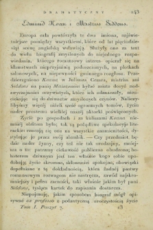 Świat Dramatyczny : pismo czasowe. 1840, T.1, poszyt 7 ([15 kwietnia])