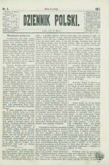 Dziennik Polski. 1867, nr 5 (23 marca)