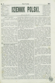 Dziennik Polski. 1867, nr 7 (28 marca)