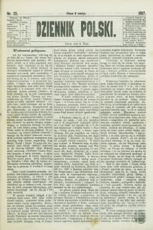 Dziennik Polski. 1867, nr 25 (9 maja)