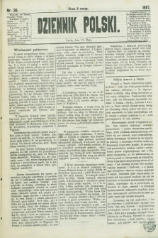 Dziennik Polski. 1867, nr 26 (11 maja)
