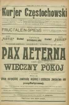 Kurjer Częstochowski. R.1, № 14 (18 marca 1919)