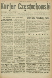 Kurjer Częstochowski. R.1, № 44 (25 kwietnia 1919)