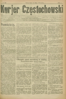 Kurjer Częstochowski. R.1, № 60 (14 maja 1919)