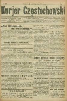 Kurjer Częstochowski. R.1, № 86 (15 czerwca 1919)