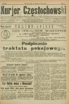 Kurjer Częstochowski. R.1, № 92 (24 czerwca 1919)