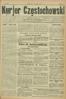 Kurjer Częstochowski. R.1, № 105 (9 lipca 1919)