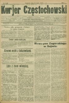 Kurjer Częstochowski. R.1, № 118 (24 lipca 1919)