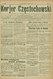 Kurjer Częstochowski. R.1, № 120 (26 lipca 1919)