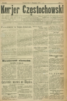 Kurjer Częstochowski. R.1, № 151 (2 września 1919)