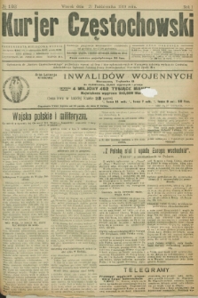 Kurjer Częstochowski. R.1, № 192 (21 października 1919)