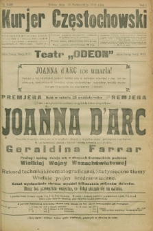 Kurjer Częstochowski. R.1, № 196 (25 października 1919)