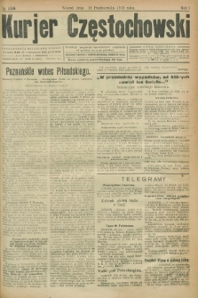 Kurjer Częstochowski. R.1, № 198 (28 października 1919)