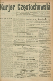 Kurjer Częstochowski. R.1, № 200 (30 października 1919)