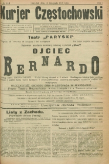 Kurjer Częstochowski. R.1, № 211 (13 listopada 1919)