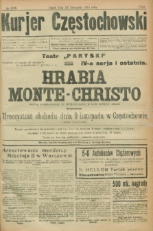 Kurjer Częstochowski. R.1, № 224 (28 listopada 1919)