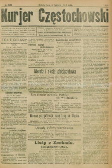 Kurjer Częstochowski. R.1, № 231 (6 grudnia 1919)