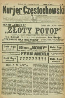 Kurjer Częstochowski : dziennik polityczno-społeczno literacki. R.4, № 6 (8 stycznia 1922)