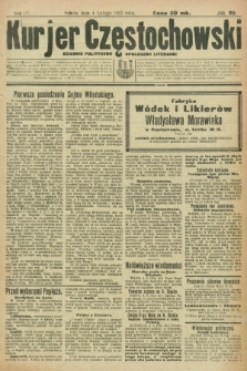 Kurjer Częstochowski : dziennik polityczno-społeczno literacki. R.4, № 28 (4 lutego 1922)