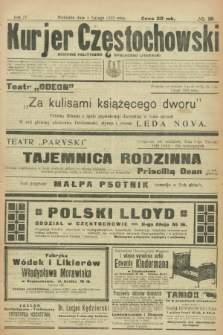 Kurjer Częstochowski : dziennik polityczno-społeczno literacki. R.4, № 29 (5 lutego 1922)