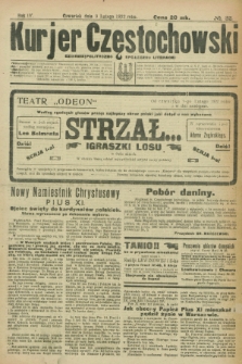 Kurjer Częstochowski : dziennik polityczno-społeczno literacki. R.4, № 32 (9 lutego 1922)