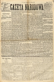 Gazeta Narodowa. 1878, nr 73