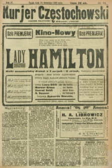 Kurjer Częstochowski : dziennik polityczno-społeczno literacki. R.4, № 94 (26 kwietnia 1922)