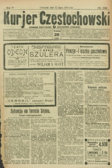Kurjer Częstochowski : dziennik polityczno-społeczno literacki. R.4, № 168 (27 lipca 1922)