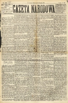Gazeta Narodowa. 1878, nr 83