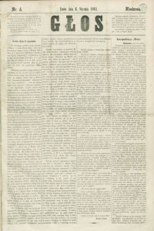 Głos. 1861, nr 5 (6 stycznia)