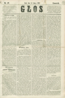 Głos. 1861, nr 37 (14 lutego)