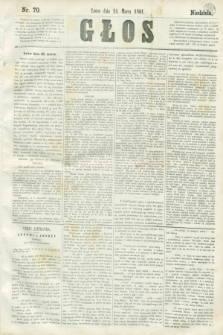 Głos. 1861, nr 70 (24 marca)