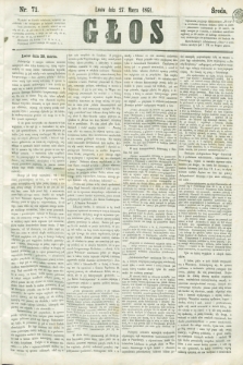 Głos. 1861, nr 71 (27 marca)