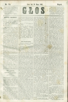 Głos. 1861, nr 73 (29 marca)
