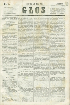 Głos. 1861, nr 75 (31 marca)