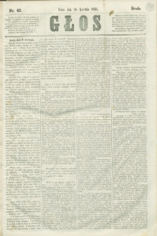 Głos. 1861, nr 82 (10 kwietnia) + dod.