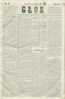 Głos. 1861, nr 83 (11 kwietnia)