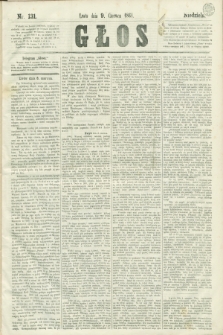 Głos. 1861, nr 131 (9 czerwca)