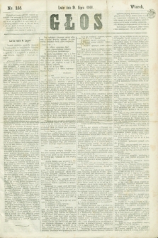 Głos. 1861, nr 155 (9 lipca)