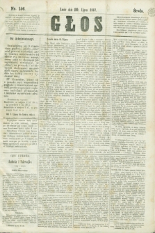 Głos. 1861, nr 156 (10 lipca)