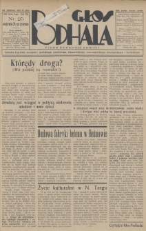 Głos Podhala : aktualny tygodnik powiatów: gorlickiego, jasielskiego, limanowskiego, nowosądeckiego, nowotarskiego i żywieckiego. 1936, nr 25