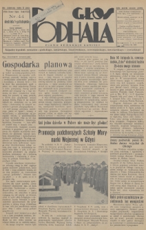 Głos Podhala : aktualny tygodnik powiatów: gorlickiego, jasielskiego, limanowskiego, nowosądeckiego, nowotarskiego i żywieckiego. 1936, nr 44