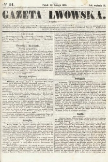 Gazeta Lwowska. 1861, nr 44
