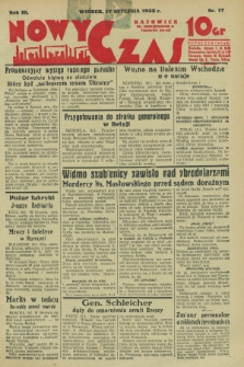 Nowy Czas. R.3, nr 17 (17 stycznia 1933)