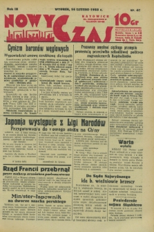Nowy Czas. R.3, nr 45 (14 lutego 1933)