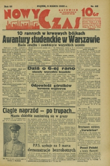 Nowy Czas. R.3, nr 62 (3 marca 1933)