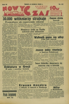 Nowy Czas. R.3, nr 67 (8 marca 1933)