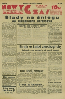Nowy Czas. R.3, nr 70 (11 marca 1933)