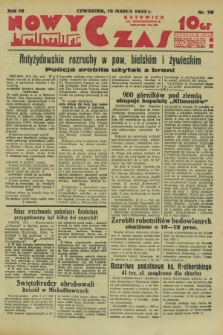 Nowy Czas. R.3, nr 75 (16 marca 1933)