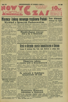 Nowy Czas. R.3, nr 86 (27 marca 1933)